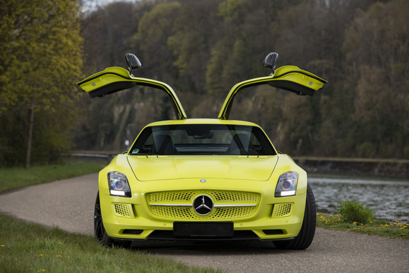 مرسدس بنز مدل SLS AMG الکتریکی